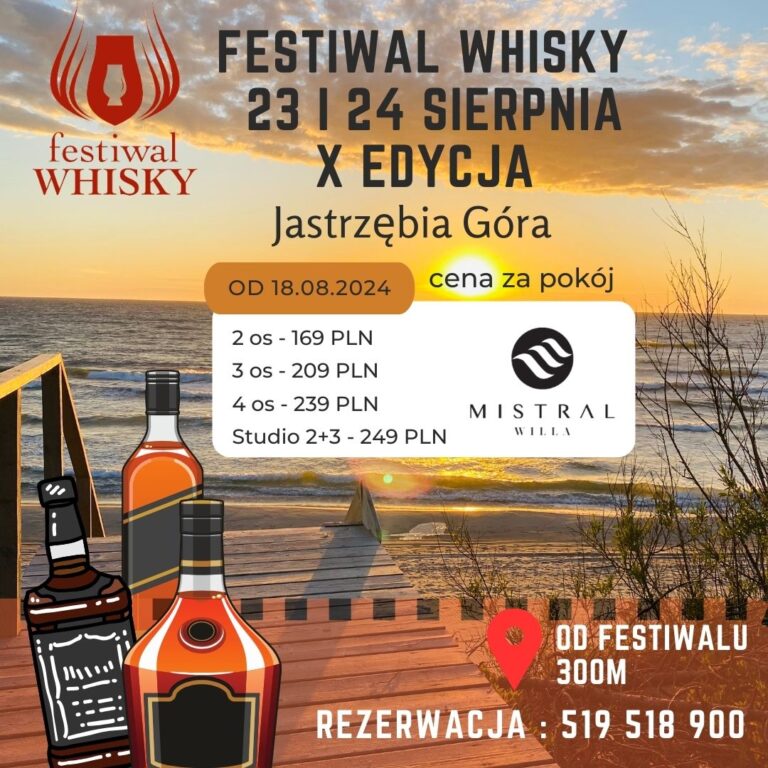 Read more about the article Festiwal Whisky Jastrzębia Góra